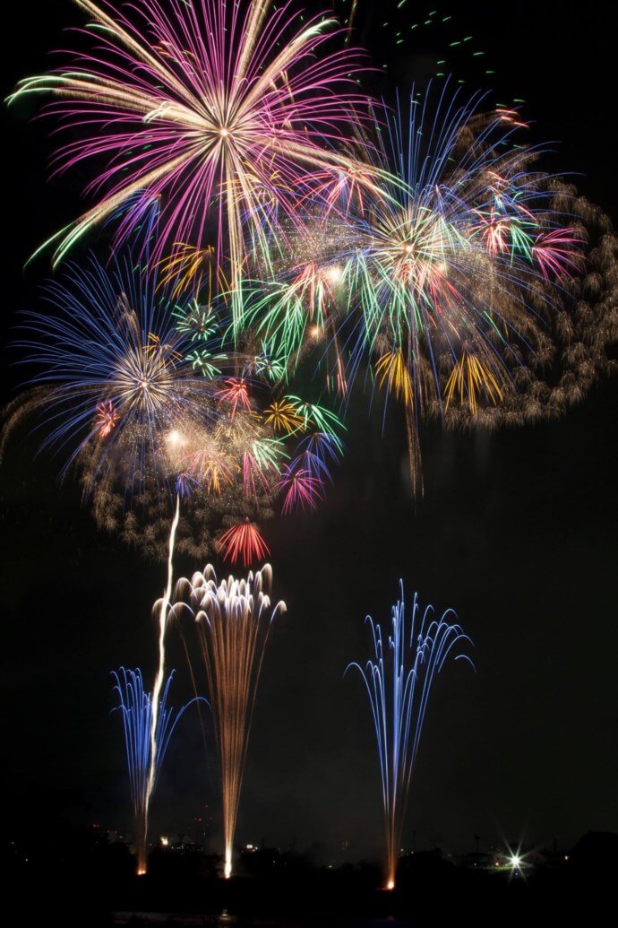 調布市花火大会(Chofu-shi fireworks festival.)