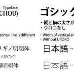 日本語フォントについて(About Japanese Font)