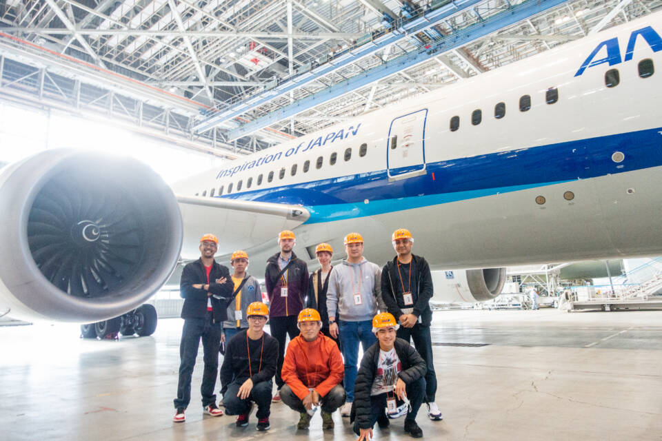 ANA Factory Tour ANA機体工場見学