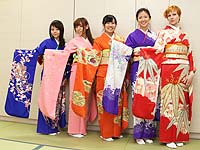 Wearing Kimono